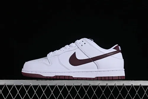 All categories Nk SB Dunk series Nk SB Dunk Low low-top sneakers Nk SB Dunk Low white and red color low-top casual sports skateboard shoes DV0831-102